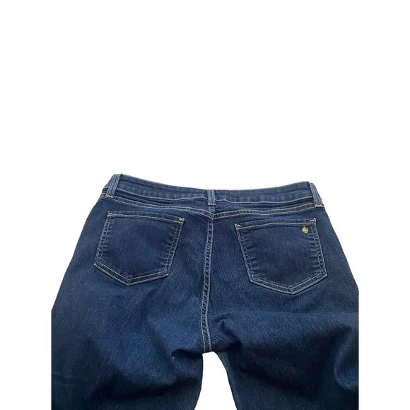Kate Spade Play Hooky Blue 5-Pockets Design Straight-Leg Jeans Size 31 - Picture 3 of 6
